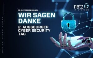 Augsburger Cyber Security Tag – Wir sagen DANKE!